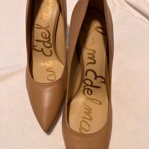 Tan Sam Edelman heels